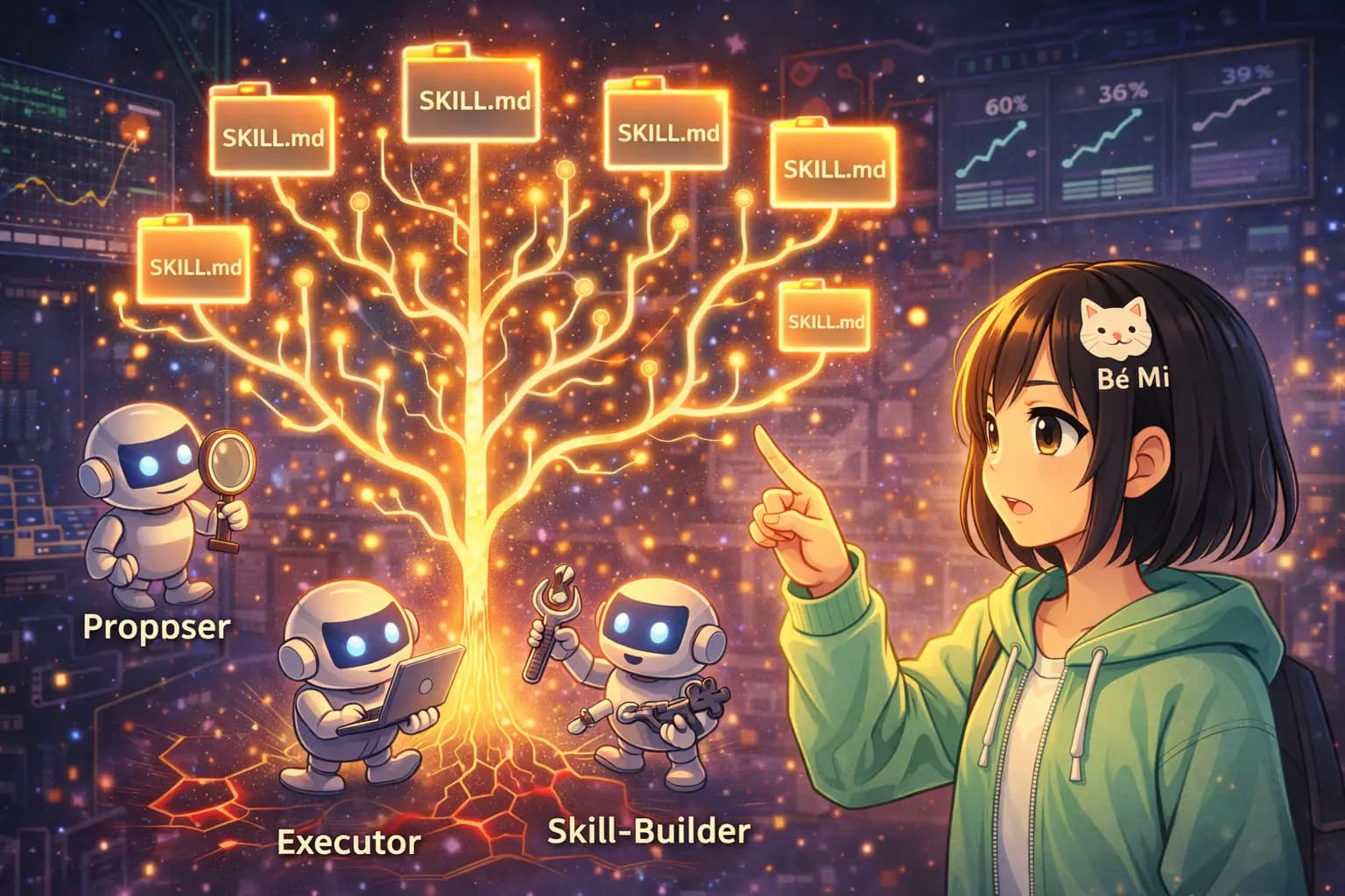 EvoSkill: What If Agents Could Build Their Own Skills From Failure?
