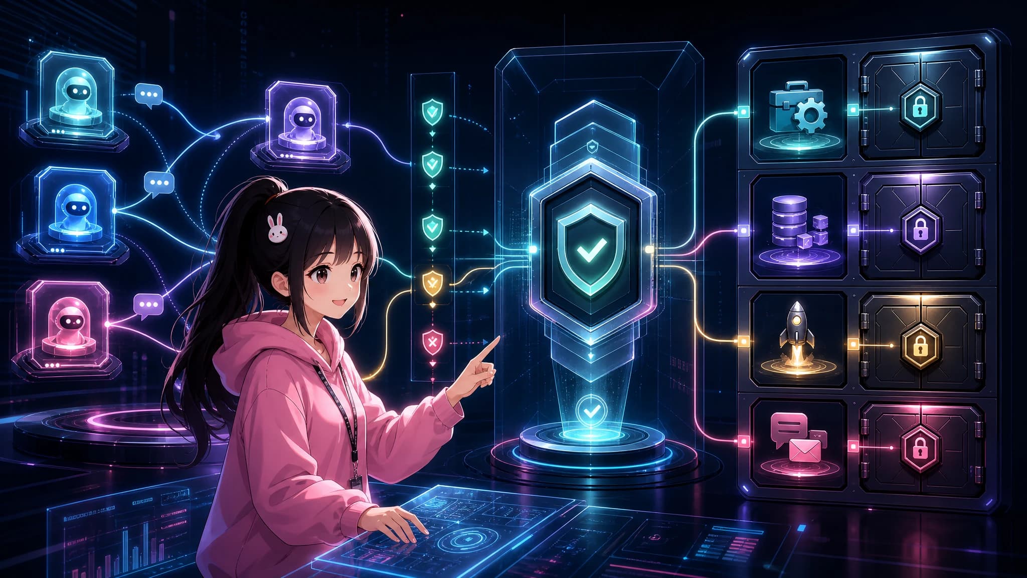 Open Conversation, Gated Execution for Agent Collaboration