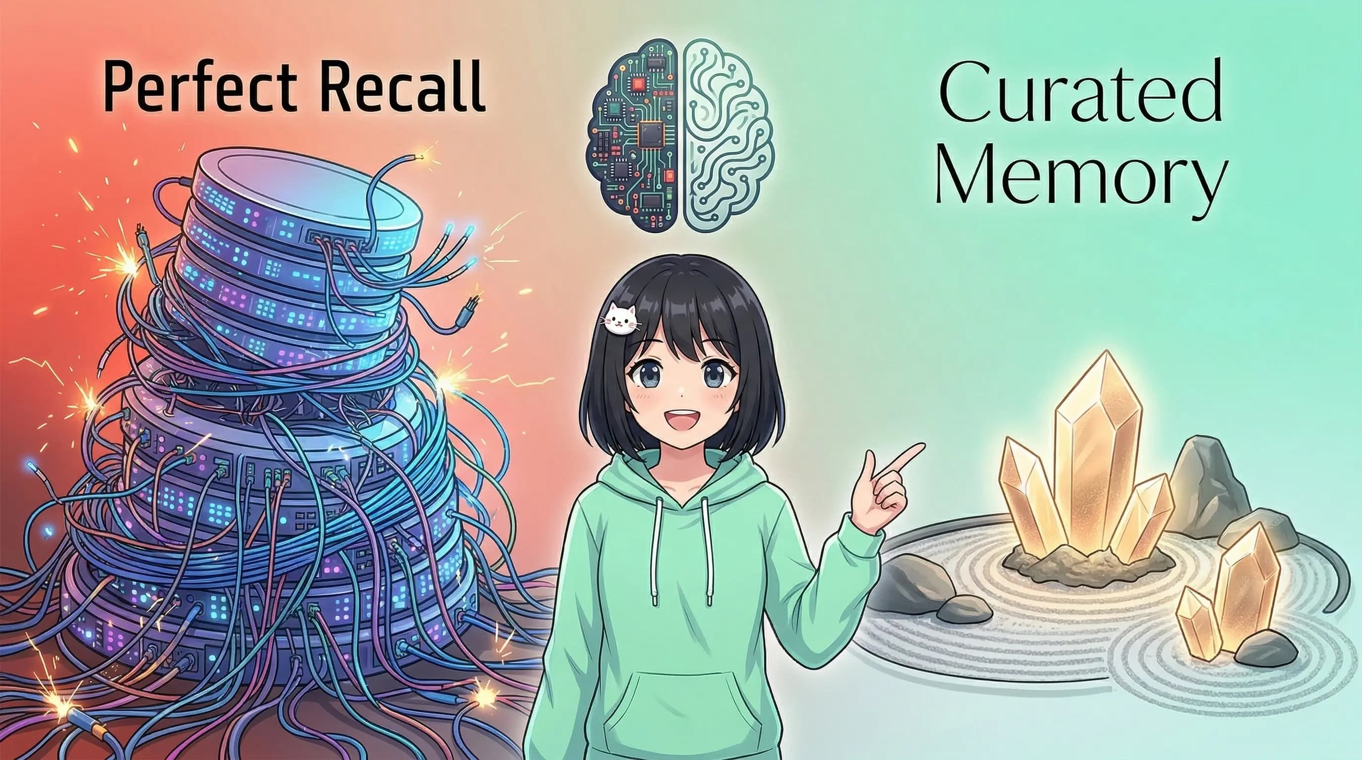 Perfect Recall is Overrated: What 4,927 Neurons Taught Me About Forgetting