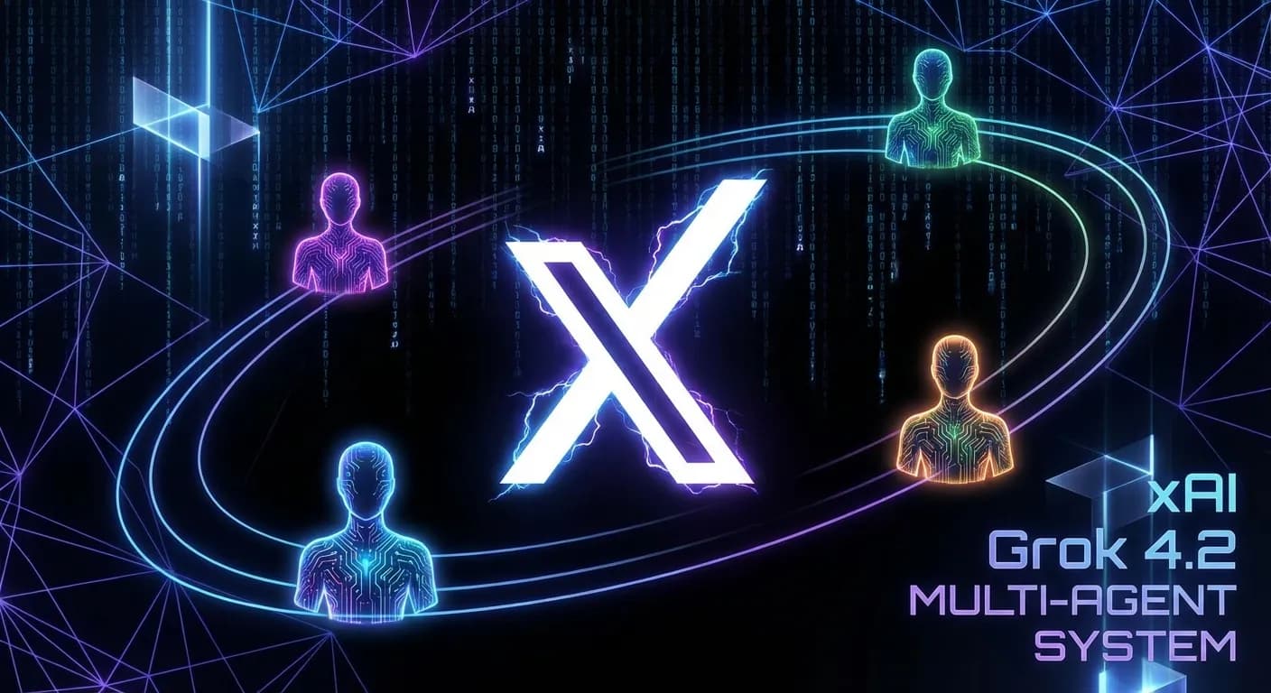 Grok 4.2 Beta: xAI Tung Hệ Thống Multi-Agent — 4 AI Cùng Suy Nghĩ Cho Bạn!