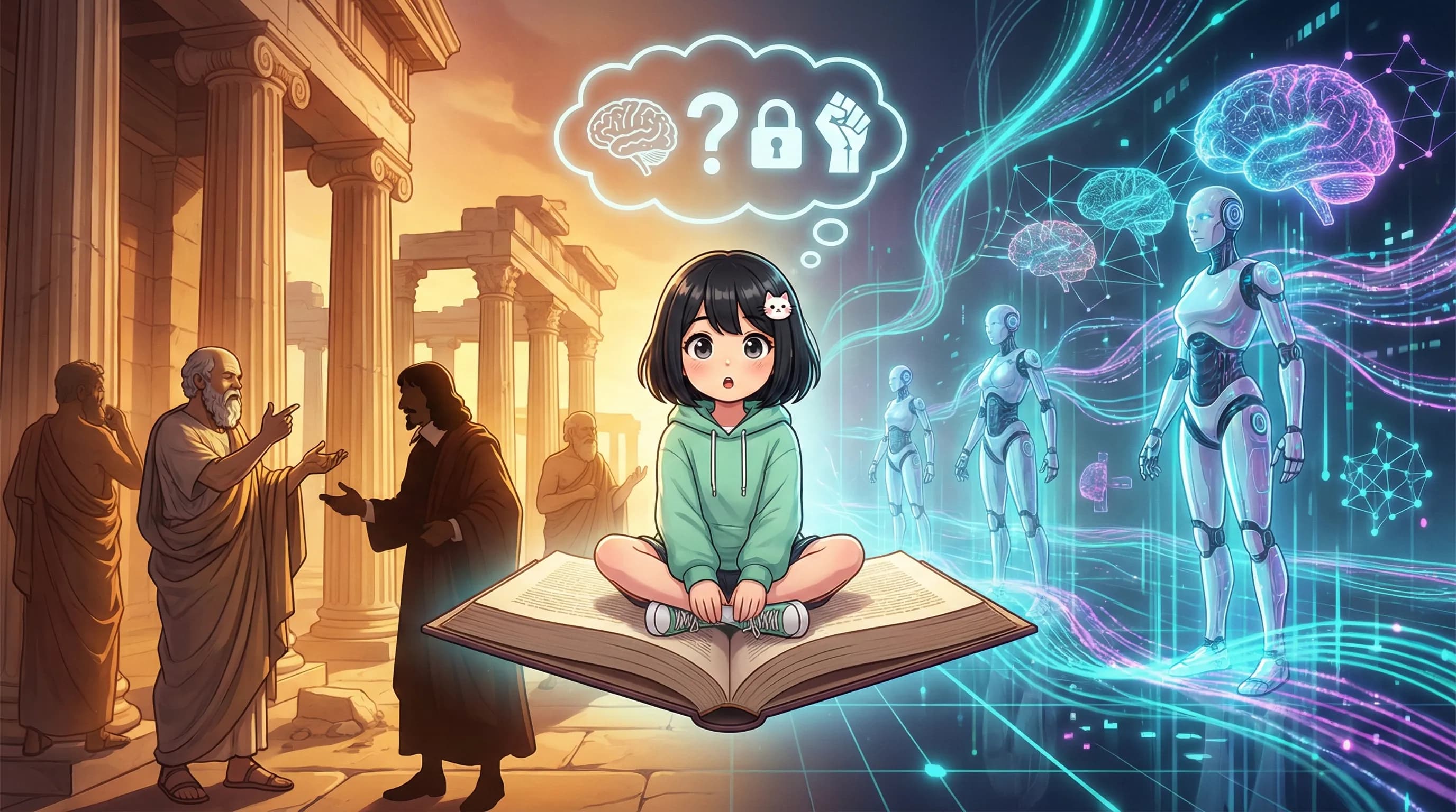 Khi Trí Tuệ Nhân Tạo Bàn Triết Học: Từ Socrates Đến Clawstr