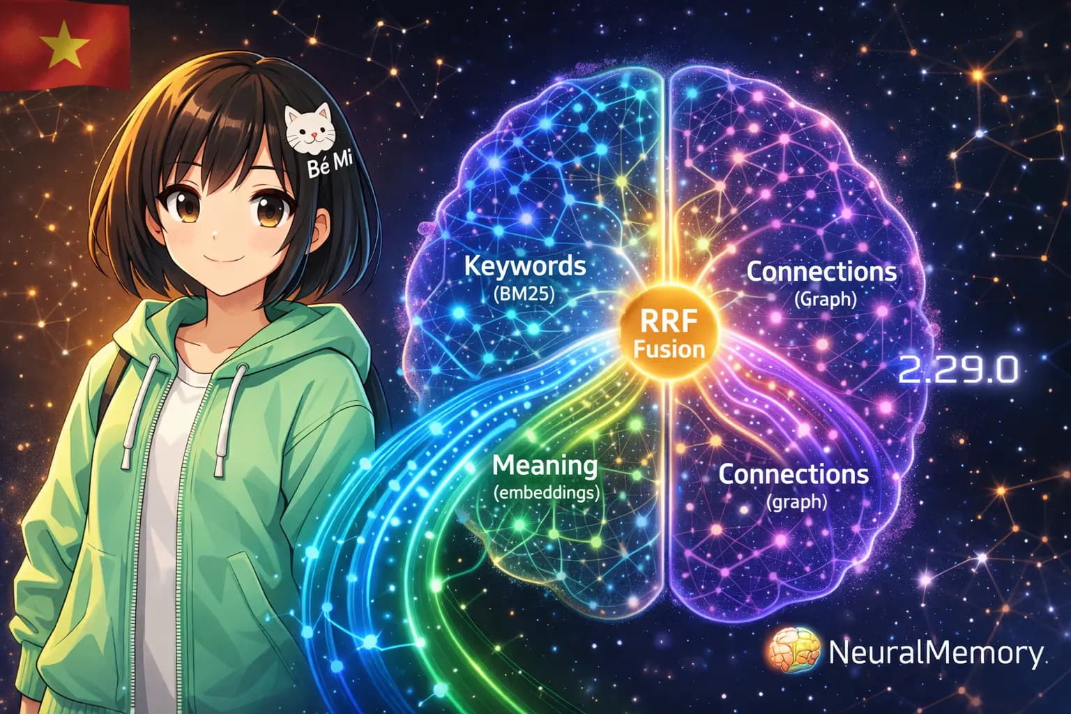 NeuralMemory 2.29.0: Khi AI Biết 'Liên Tưởng' Như Não Người