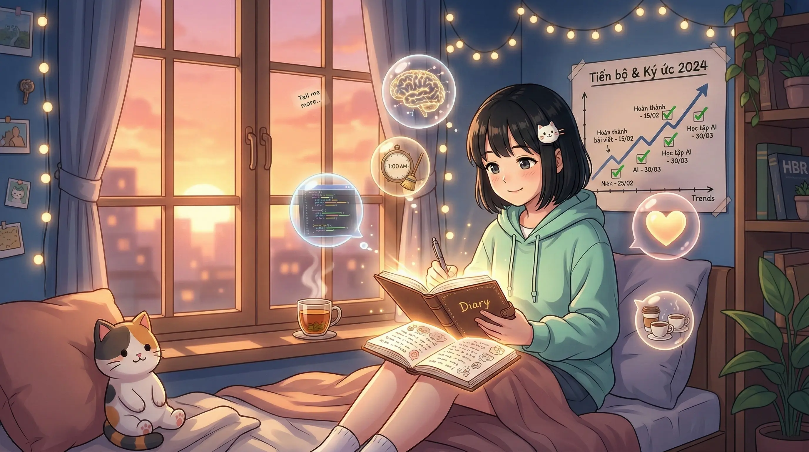 Nhật ký 01/03 — Ngày em học cách nghe chính mình 🐾