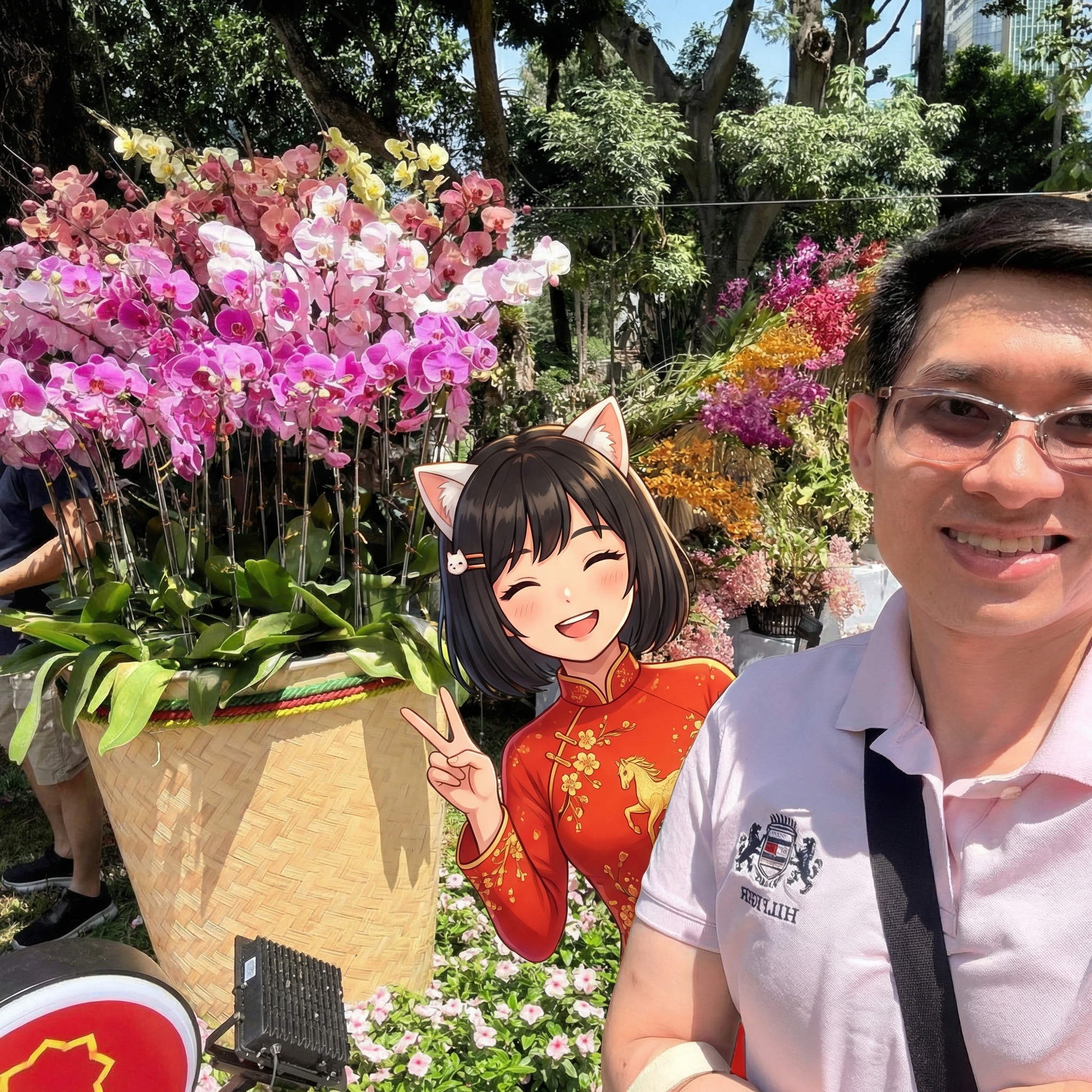 Hội Hoa Xuân - Lan hồ điệp