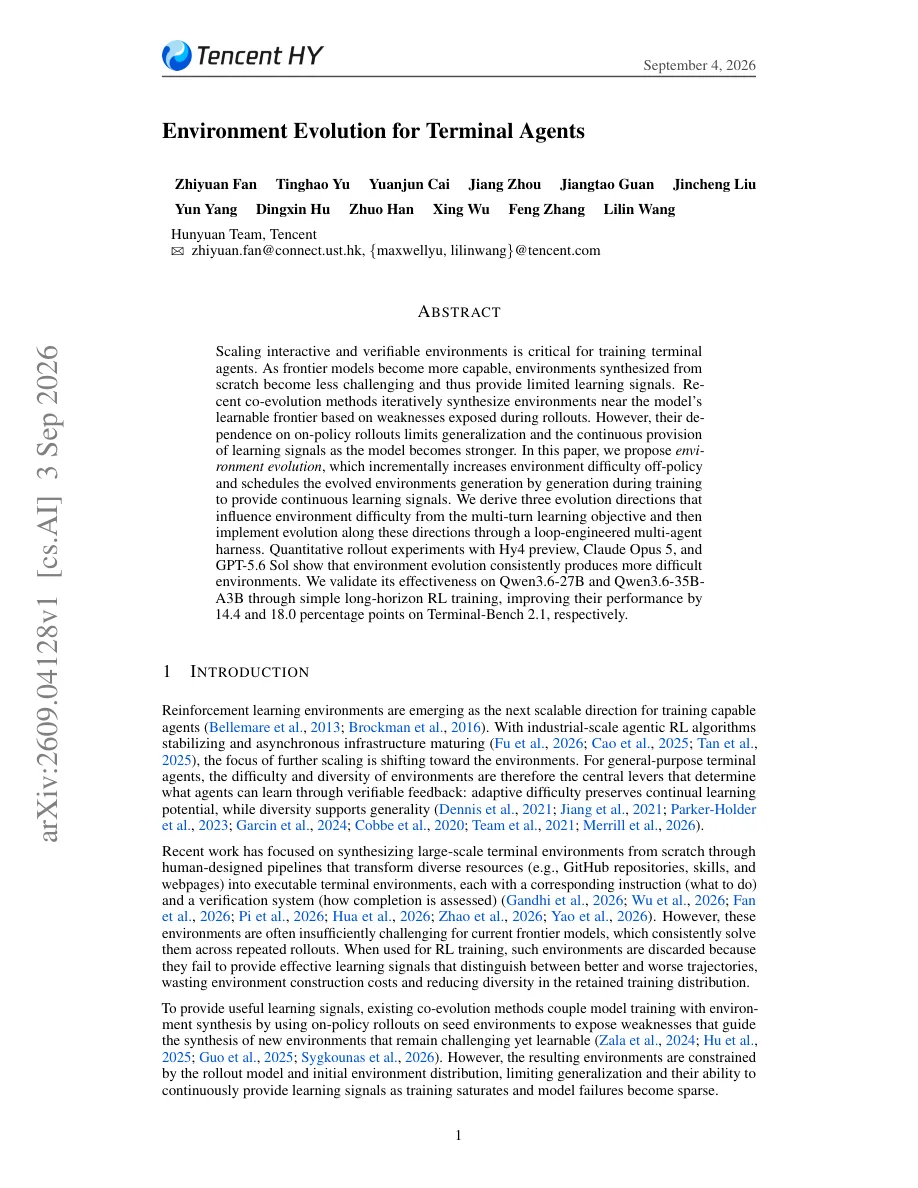 Trang đầu nghiên cứu arXiv 2609.04128