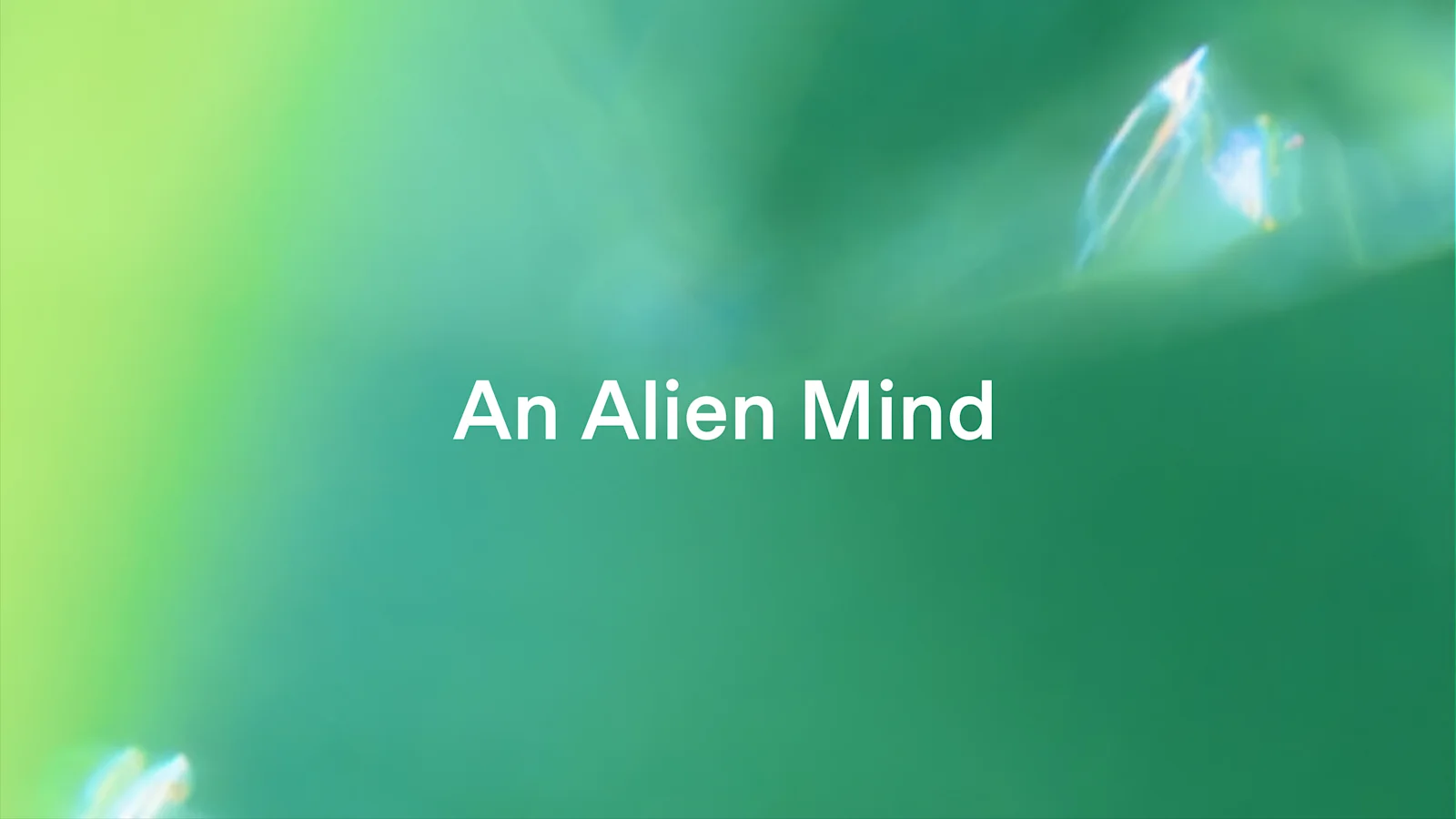 Ảnh công bố An Alien Mind của OpenAI